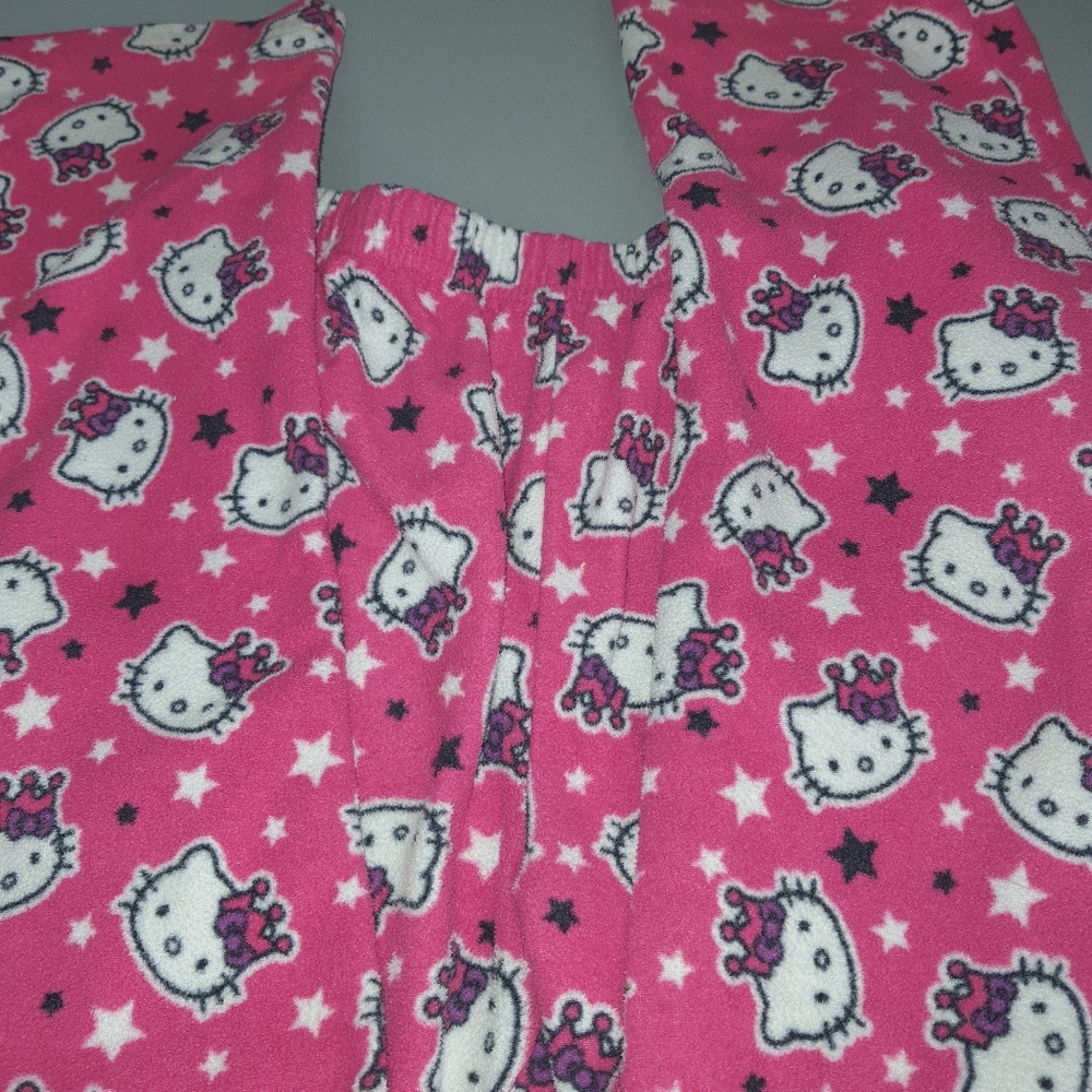 Hello Kitty fleece PJ Bottom